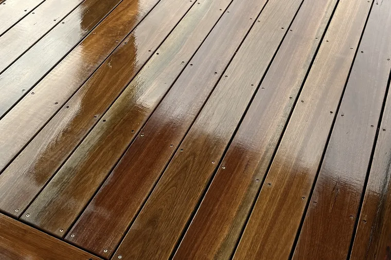 Deck Sanding & Oiling by Element One Timber Flooring